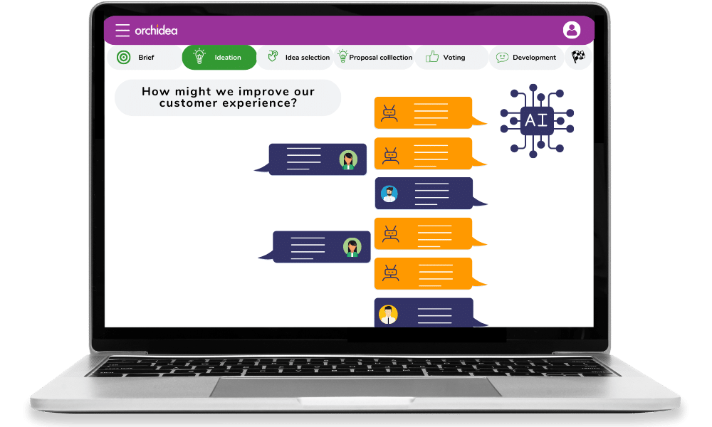 Brainstormer Ai Powered Platform For Enhanced Brainstorming Sessions - Elegant Abstract Texture - 4K
